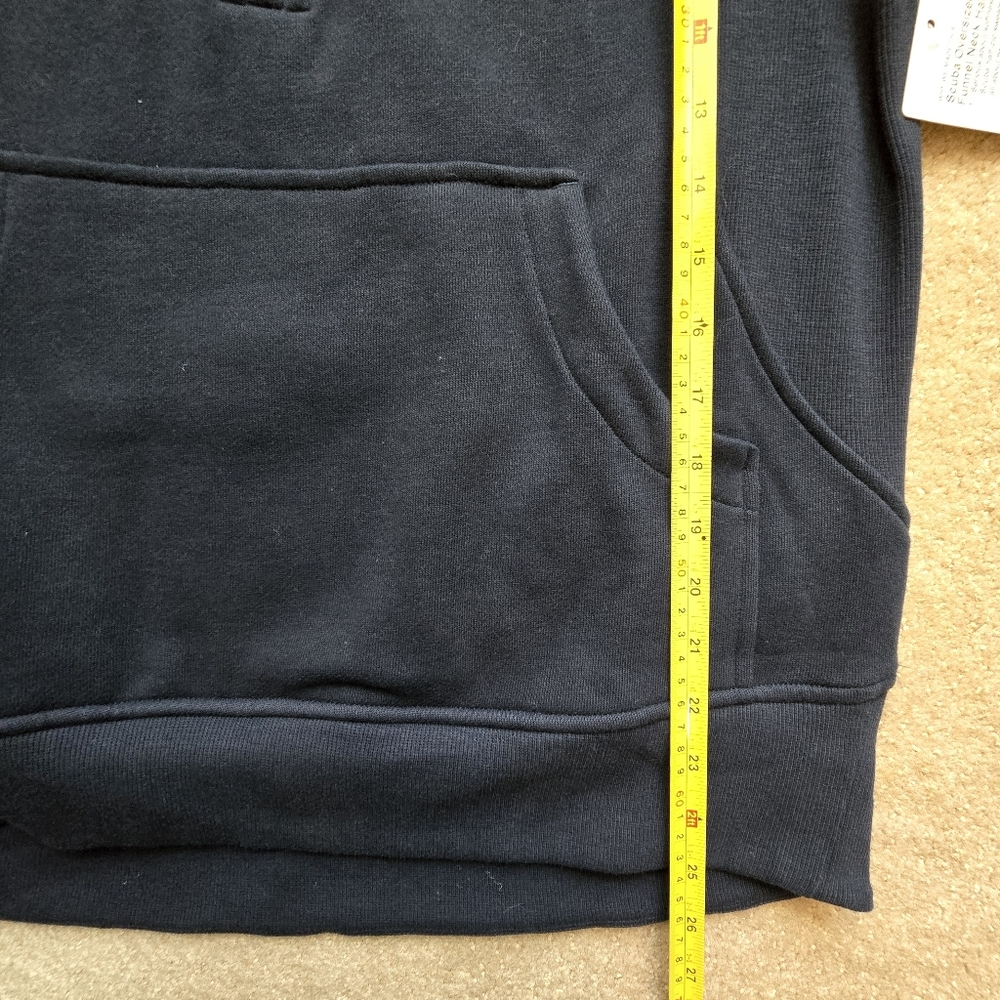 Lululemon Oversized Scuba Fleece Lined 1/4 Zip Canucks Funnel Neck - Picture 5 of 10